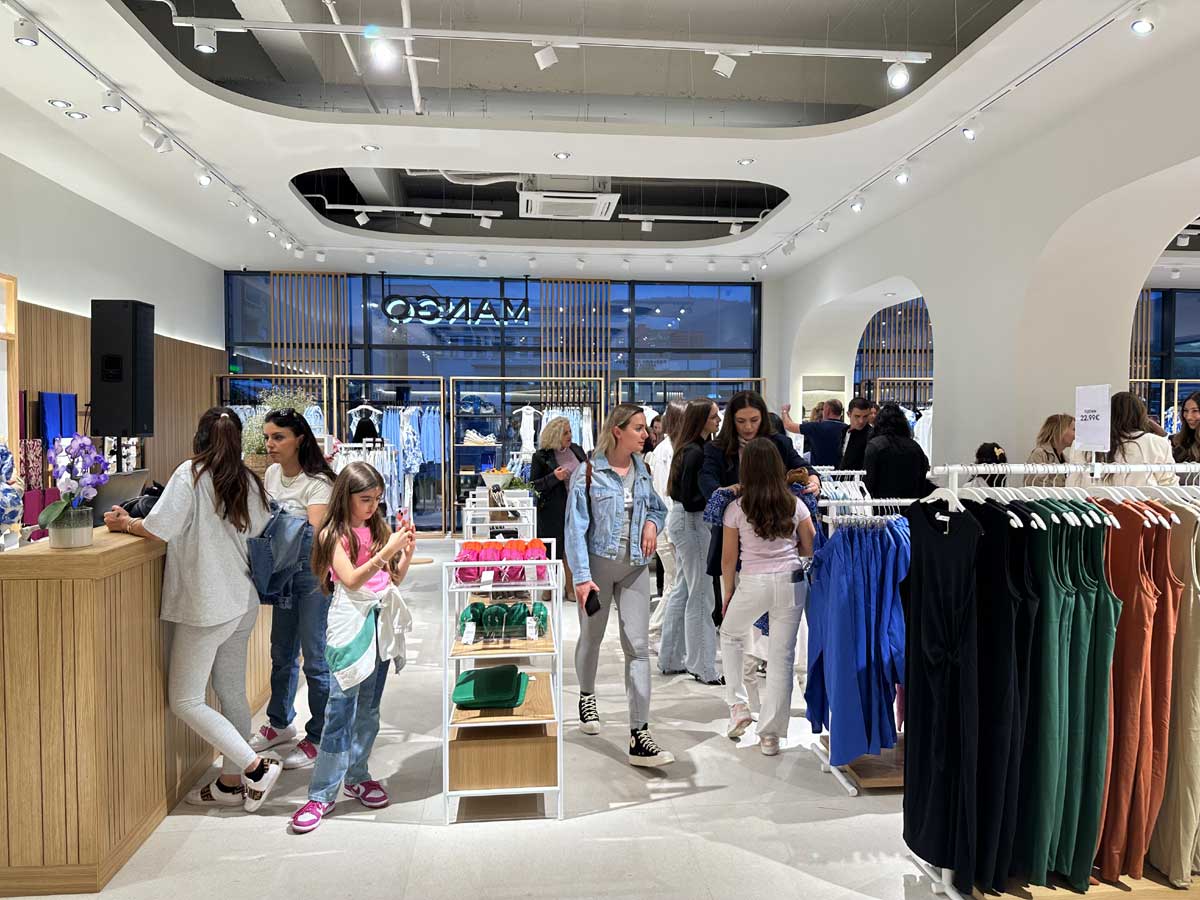 Mango Store Opening at Galeria Shopping Mall in Kosovo 