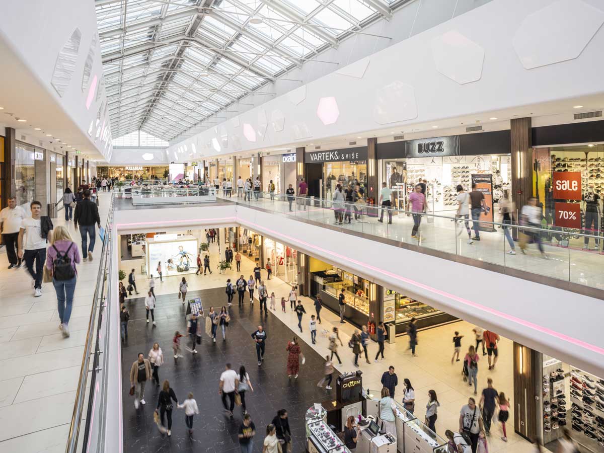 City Center one West Interior, Zagreb, Croatia